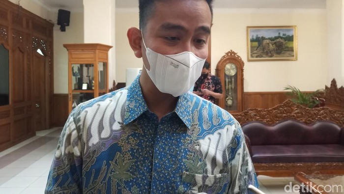 Walikota Solo Gibran Rakabuming Raka saat ditemui di Balaikota Solo, Kamis (29/9/2022).