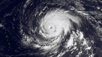 Posisi ke-4 ada Badai Igor yang merupakan topan paling merusak di Kanada. Badai kategori 4 ini memiliki diameter mencakup 1.335 km persegi. Getty Images