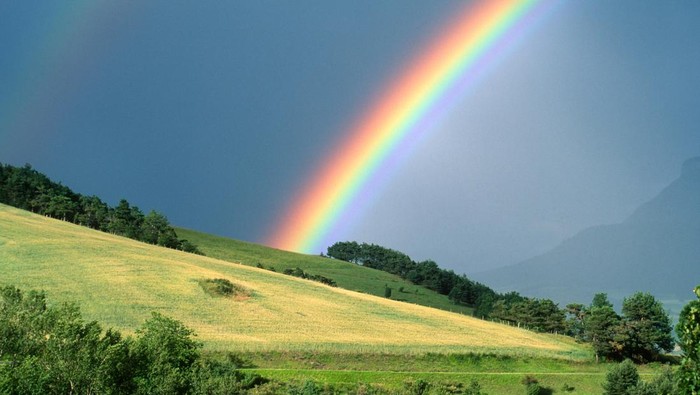 Rainbow in Isère (France)