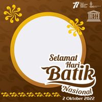 15 Twibbon Hari Batik 2022: Link Download Dan Cara Pakai