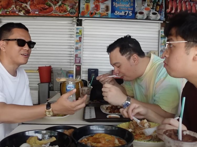 Keseruan Chandra Liow Kulineran di Singapura Bareng Youtuber