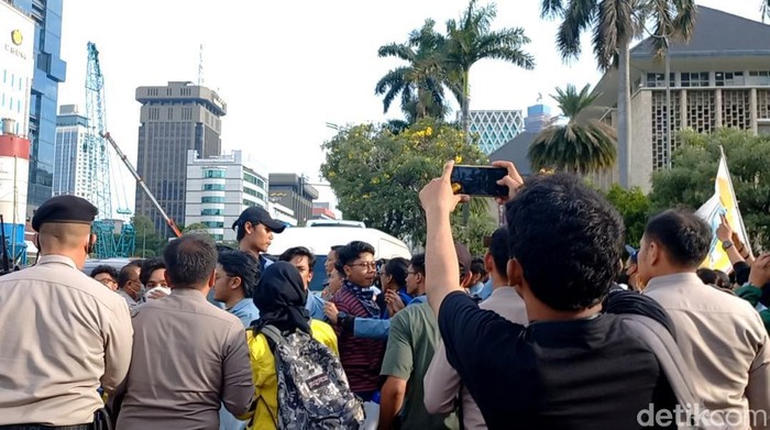 Demo Mahasiswa di Jakpus