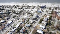 Punta Gorda berada di selatan kota besar Tampa di pesisir barat Florida. Badai Ian bergerak ke utara-timur laut menuju Tampa dan akhirnya Orlando.  