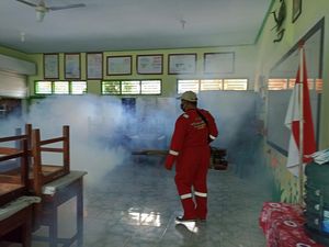 1 Anak Ditemukan Meninggal DBD, Dinkes Blitar Fogging Sekolah-sekolah