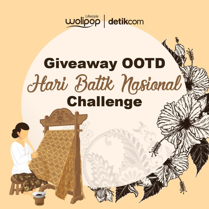 Giveaway OOTD Hari Batik Nasional Challenge