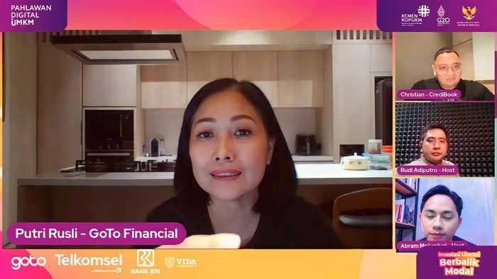 Head of Merchant Partnership and Brand Strategy GoTo Financial Putri Rusli