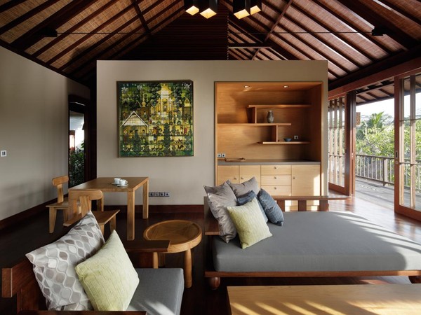 Vila tidak dilengkapi dengan televisi dan jam. Tujuannya untuk memberikan pengalaman relaksasi yang sesungguhnya. Foto: dok. Hoshinoya Bali Vila tidak dilengkapi dengan televisi dan jam. Tujuannya untuk memberikan pengalaman relaksasi yang sesungguhnya. Foto: dok. Hoshinoya Bali