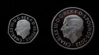 Koin 50 pence bergambar Raja Charles mulai dicetak. Produksinya dilakukan di The Royal Mint di Llantrisant, Wales. (dok. BBC)