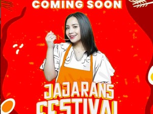 Seru! Nagita Slavina Datangkan 50 Tenant di Festival Kuliner Jajarans