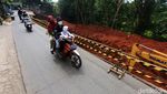 Jalan di Bantar Gebang yang Longsor Mulai Diperbaiki