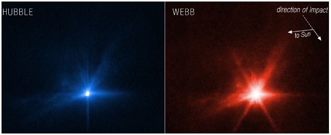 James Webb - Hubble