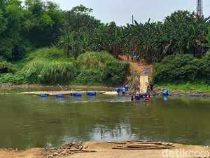 Jembatan Sesek Gadingan Solo Rusak, Bagaimana Kondisi yang di Beton?