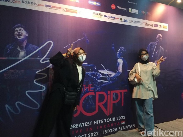 Konser The Script di Jakarta