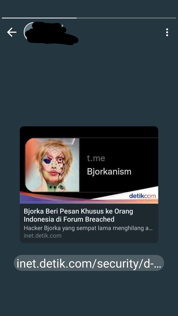 Link preview di Status WhatsApp