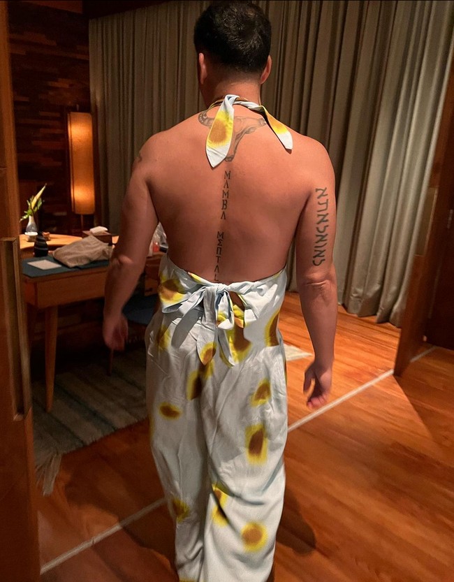 “Dang… you one brave soul,” tulis netizen di kolom komentar. “Slide terakhir backgenic bgt yalord,” puji netizen lainnya. Foto: Instagram/@lawalata13