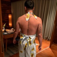 “Dang… you one brave soul,” tulis netizen di kolom komentar. “Slide terakhir backgenic bgt yalord,” puji netizen lainnya. Foto: Instagram/@lawalata13