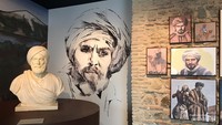 Sekilas gambaran Ibnu Batutah yang ada di museum.