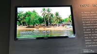 Tayangan film yang mengabarkan Ibnu Batutah sampai di Samudera Pasai.