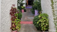 Bangunan tempat kelahiran dan sekaligus makam Ibnu Batutah di Tangier.