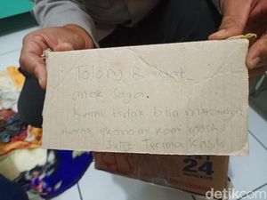 Ada Pesan Tertulis pada Kardus Bayi Terbuang di Kota Malang, Apa Isinya?