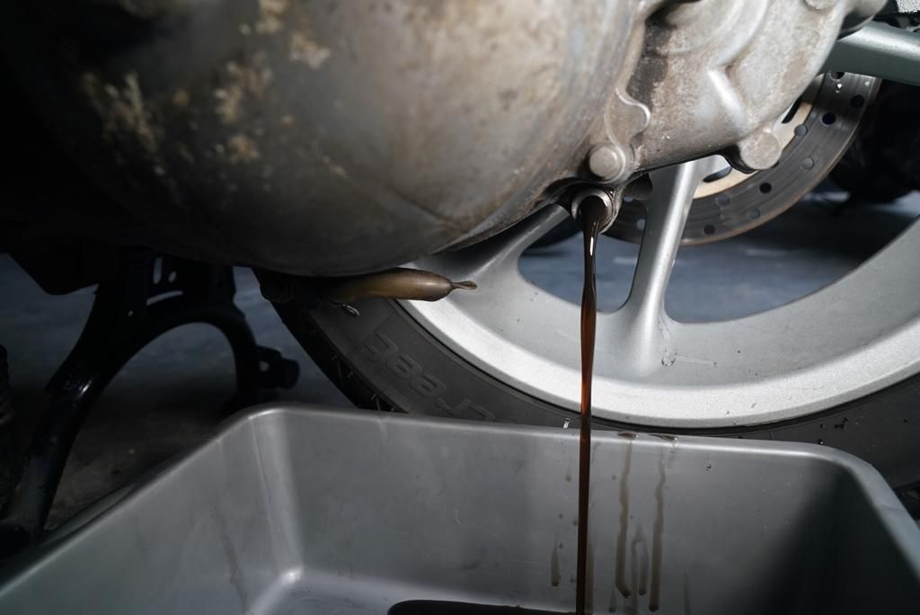 Pergantian oli gardan pada motor matic