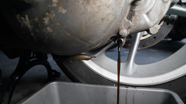 Pergantian oli gardan pada motor matic