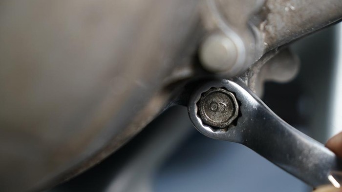 Pergantian oli gardan pada motor matic