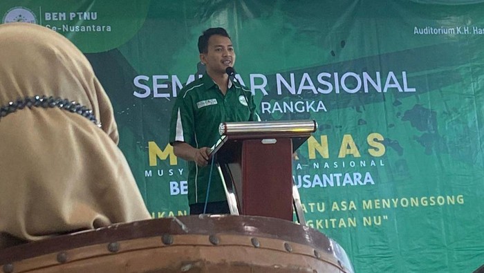 Presidum Nasional BEM PTNU SE-Nusantara Wahyu Al-Fajri