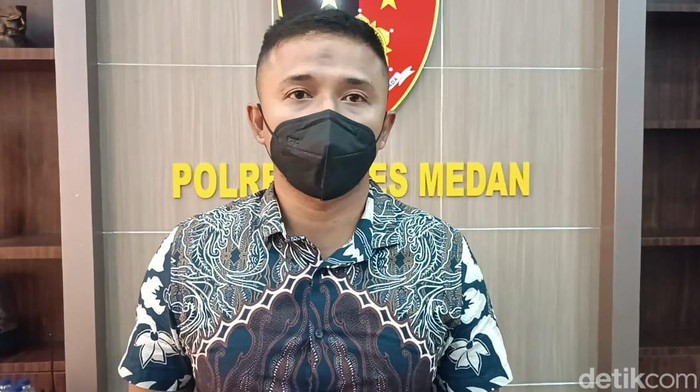 PS Kasat Reskrim Polrestabes Medan Kompol Teuku Fathir Mustafa