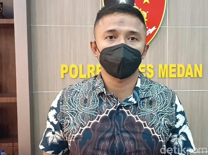 PS Kasat Reskrim Polrestabes Medan Kompol Teuku Fathir Mustafa