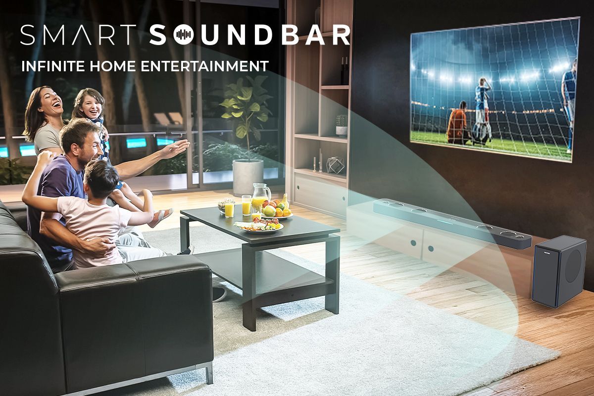 Smart soundbar Polytron.