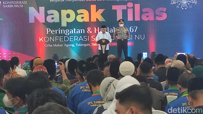 Wapres Maruf Amin di Sidoarjo