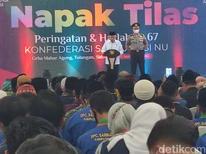 Wapres Hadiri Napak Tilas Konfederasi Sarbumusi di Sidoarjo