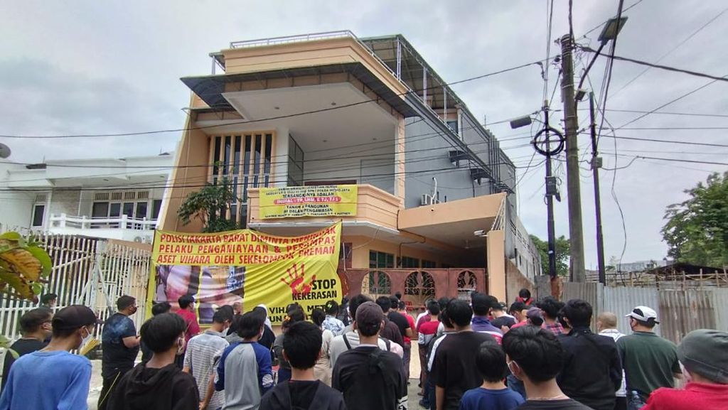 Kisruh Sengketa Lahan Vihara Tien En Tang di Jakbar, Pengurus Terluka