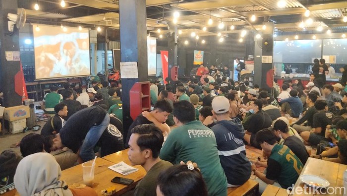 bonek nobar arema fc vs persebaya