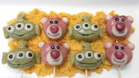 Pecinta kartun Toy Story merapat! Kali ini rice cake nya diubah menjadi bentuk karakter Toy Story nih. Ada lotso hingga alien.  Foto: Instagram @nao2748