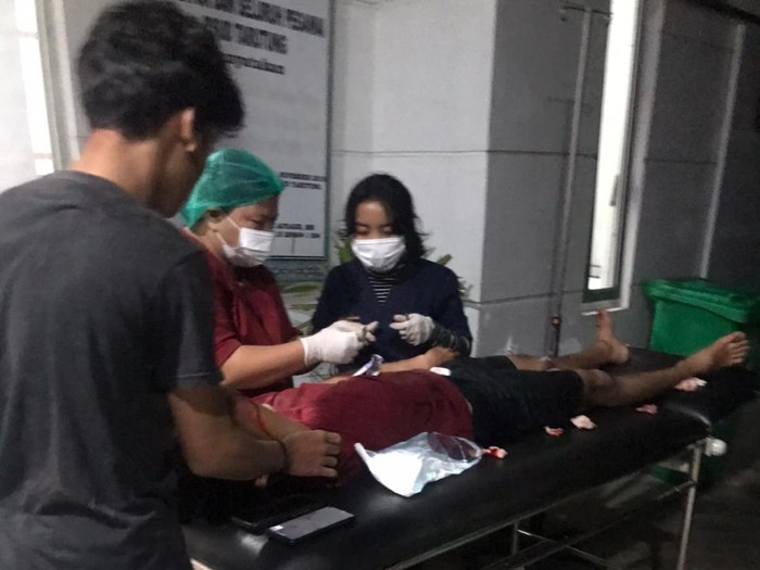 Gempa bumi magnitudo (M) 6 terjadi di Tapanuli Utara (Taput), Sumut. Seorang warga tewas, sembilan lainnya terluka, dan sejumlah bangunan mengalami kerusakan. (dok BPBD Tapanuli Utara)