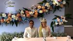 Potret Kemesraan Catherine Wilson dengan Idham Mase Usai Akad Nikah
