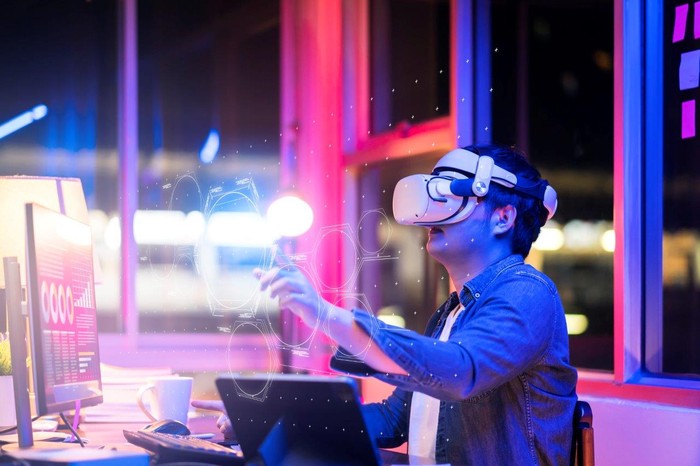 Ilustrasi metaverse