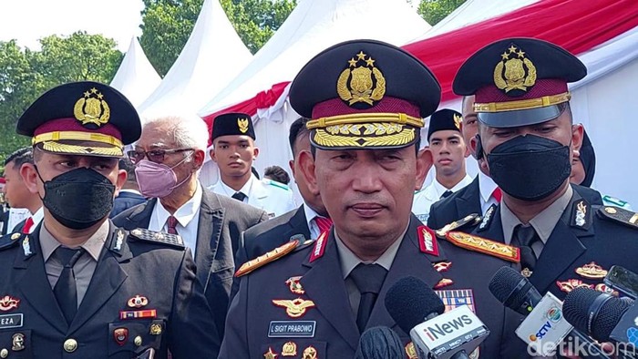 Kapolri Jenderal Listyo Sigit Prabowo (Wildan Noviansah/detikcom)