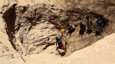 Potret Kekeringan Parah di Kenya, Orang-orang Terancam Kelaparan