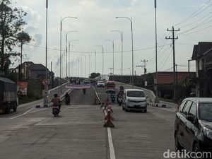 Masa Uji Coba Fly Over Ganepo Mranggen Demak Diperpanjang