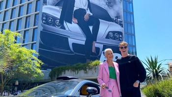 Daniel juga pernah diundang ke premier film Fast 9 dan berkesempatan membuat konten bersama aktor Helen Mirren. Foto: Instagram/Daniel Mac