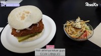 Wanita Ini Cicip Burger Tempe dan Gado-Gado di Korea, Begini Rasanya!