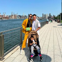 Baim dan Paula sebelumnya tengah berada di Amerika Serikat. Liburan bertiga aja ” begitu keterangan Baim Wong di unggahan di Instagramnya. Foto: dok. Instagram/Baim Wong, Paula Verhoevem