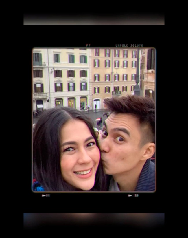 Pulang ke Indonesia, pasangan itu malah membuat sensasi. Di mana saat ini tengah ramai isu Rizky Billar melakukan KDRT terhadap Lesti Kejora. Foto: dok. Instagram/Baim Wong, Paula Verhoevem