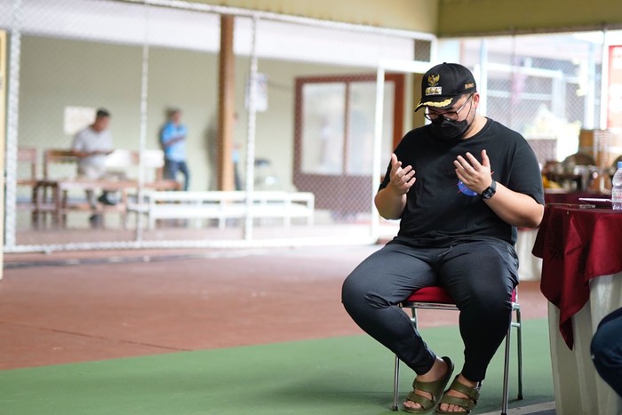 Ketua Umum Persatuan Sepak Bola Kediri Kabupaten (Persedikab) Hanindhito Himawan Pramana
