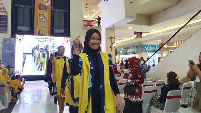 Pameran Hari Batik di Mall Pekanbaru, Minggu (2/9/2022). Istimewa