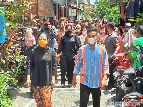 Kunjungan kerja Ketua DPR RI Puan Maharani di Kota Solo, Minggu (2/10/2022).