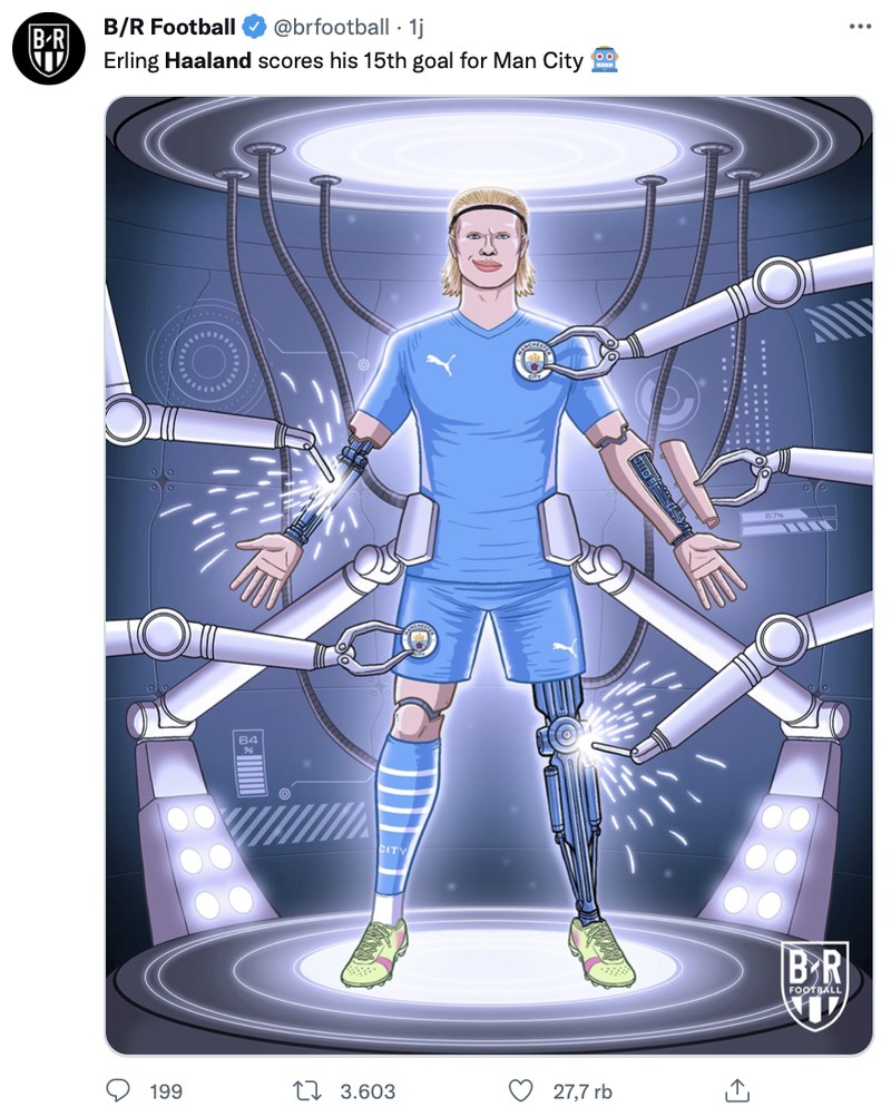 Meme Manchester United babak belur dihajar Manchester City dalam lanjutan Liga Inggris.